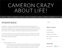 Tablet Screenshot of cameroncrazydude.wordpress.com