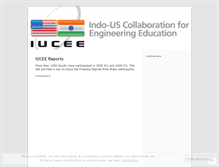 Tablet Screenshot of iucee3.wordpress.com