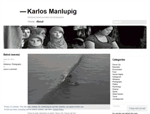 Tablet Screenshot of karlosmanlupig.wordpress.com