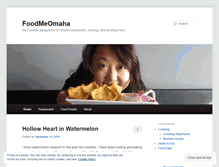Tablet Screenshot of foodmeomaha.wordpress.com