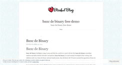 Desktop Screenshot of infotrac.bancdebinaryfreedemo.wordpress.com