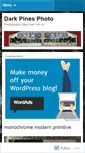 Mobile Screenshot of darkpinesphoto.wordpress.com
