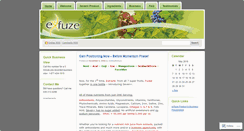 Desktop Screenshot of choosethefuze.wordpress.com