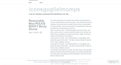 Desktop Screenshot of iconsguglielmomps.wordpress.com