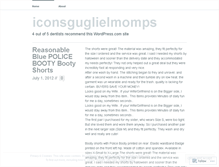Tablet Screenshot of iconsguglielmomps.wordpress.com