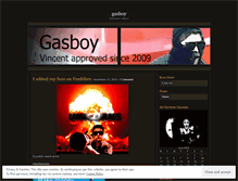 Tablet Screenshot of gasboy.wordpress.com