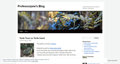Desktop Screenshot of professorjane.wordpress.com