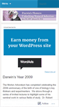 Mobile Screenshot of darwinsflowers.wordpress.com