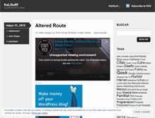 Tablet Screenshot of kalimansurf.wordpress.com