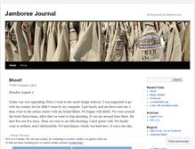 Tablet Screenshot of jamboreenow.wordpress.com