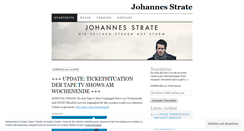 Desktop Screenshot of johannesstrate.wordpress.com