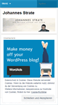 Mobile Screenshot of johannesstrate.wordpress.com