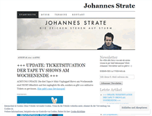 Tablet Screenshot of johannesstrate.wordpress.com