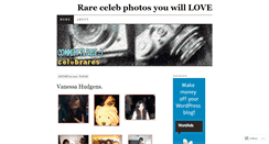Desktop Screenshot of celebrares.wordpress.com
