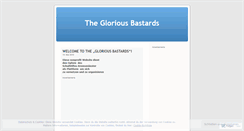 Desktop Screenshot of gloriousbastards.wordpress.com