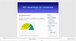 Desktop Screenshot of enlanzarote.wordpress.com