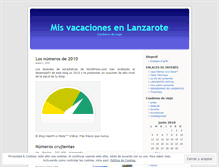 Tablet Screenshot of enlanzarote.wordpress.com