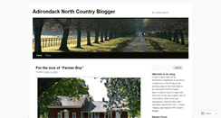 Desktop Screenshot of adknorthcountryblogger.wordpress.com