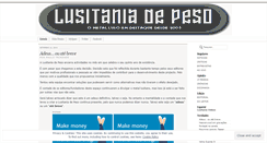 Desktop Screenshot of lusitaniadepeso.wordpress.com