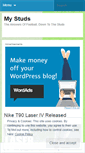 Mobile Screenshot of mystuds.wordpress.com