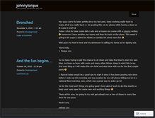 Tablet Screenshot of johnnytorque.wordpress.com