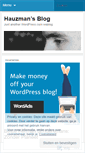 Mobile Screenshot of hauzman.wordpress.com