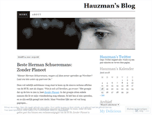 Tablet Screenshot of hauzman.wordpress.com