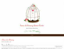 Tablet Screenshot of manager-c5.bancdebinarydemokonto.wordpress.com