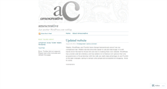 Desktop Screenshot of amescreative.wordpress.com