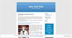 Desktop Screenshot of newyorkpug.wordpress.com