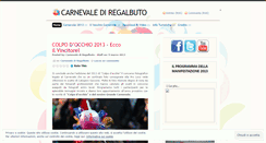 Desktop Screenshot of carnevalesite.wordpress.com