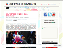 Tablet Screenshot of carnevalesite.wordpress.com