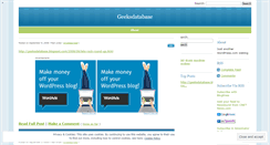 Desktop Screenshot of geeksdatabase.wordpress.com