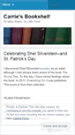 Mobile Screenshot of carriesbookshelf.wordpress.com