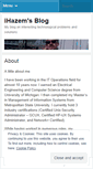 Mobile Screenshot of ihazem.wordpress.com