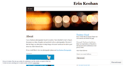 Desktop Screenshot of erinkeo.wordpress.com