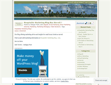 Tablet Screenshot of madiganpratt.wordpress.com