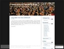 Tablet Screenshot of fitnessaroundtheworld.wordpress.com