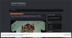 Desktop Screenshot of jarrellhawkins.wordpress.com