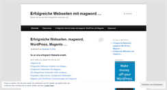 Desktop Screenshot of erfolgreichewebseiten.wordpress.com