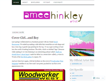 Tablet Screenshot of ameehinkley.wordpress.com