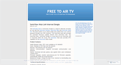 Desktop Screenshot of freetoairtv.wordpress.com