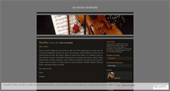 Desktop Screenshot of micanciondesafinada.wordpress.com