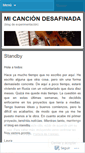 Mobile Screenshot of micanciondesafinada.wordpress.com