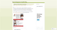 Desktop Screenshot of berrisnaturopath.wordpress.com