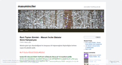 Desktop Screenshot of masuminciler.wordpress.com