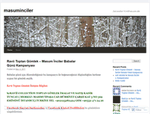 Tablet Screenshot of masuminciler.wordpress.com