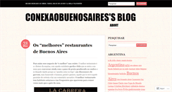 Desktop Screenshot of conexaobuenosaires.wordpress.com