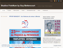 Tablet Screenshot of guybettencourt.wordpress.com