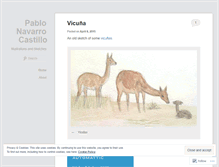 Tablet Screenshot of pnavarrc.wordpress.com
